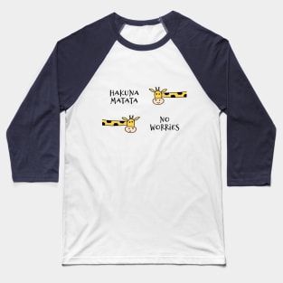 Giraffes Baseball T-Shirt